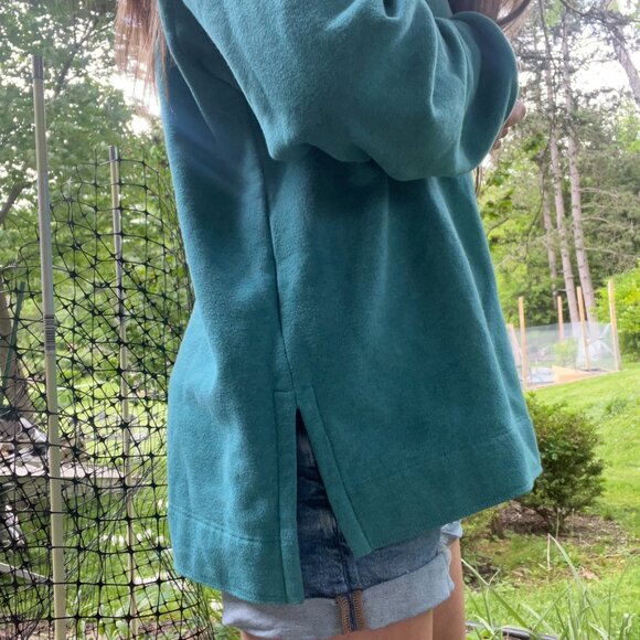 UNCW (University of North Carolina Wilmington) Ocean Blue Quarter Zip - Picture 3 of 12